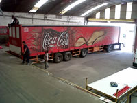 Lona para Camiones: Coca