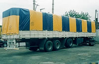 Lona para Camiones: Semi